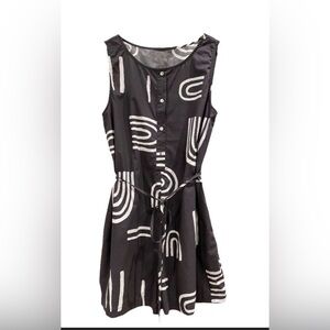 Grade and Gather Arch Romper Womens L